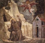 GIOTTO di Bondone Stigmatisation of Saint Francis oil painting on canvas